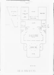 [Théâtre Massenet, à Saint-Etienne : plan au niveau du foyer]