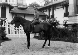 [Jeune homme à cheval]