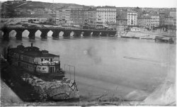 [Vue du pont Morand et du quai de l'Est]