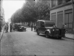 [Rue de la Buire : constat d'accident]