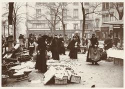 [Le Marché, quai des Célestins, au début du XXe siècle]