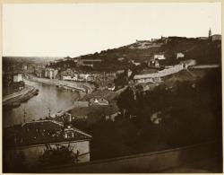 [Vue panoramique de Lyon et des rives de la Saône prise depuis la montée de l'Observance]