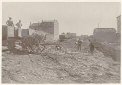 [La construction de la gare des Brotteaux]