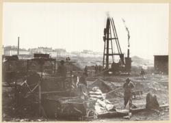 [La construction de la gare des Brotteaux]