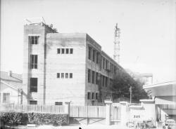 [Chantier d'extension de l'Ecole des Charpennes à Villeurbanne]