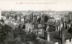 Lyon. - Vue panoramique, prise du haut du cours des Chartreux