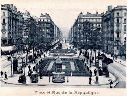 Place et Rue de la République
