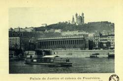 Palais de Justice et coteau de Fourvière