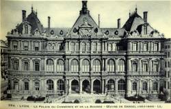 Lyon. - Le Palais du commerce et de la Bourse. - Oeuvre de Dardel (1853-1860)