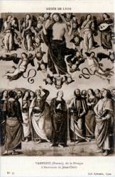 Musée de Lyon. - Vannucci, Pietro, dit le Pérugin. - l'Ascension de Jésus-Christ