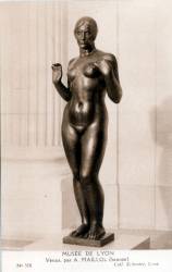 Musée de Lyon. - Vénus, par A. Maillol (bronze)