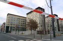 [Alerte à la bombe au Palais de justice, rue Servient]