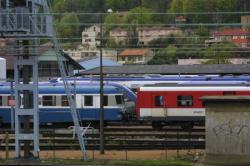 [Trains au dépôt de Lyon-Vaise]