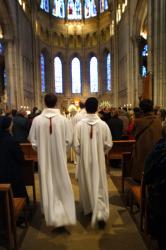 [La Semaine Sainte à la primatiale Saint-Jean de Lyon]