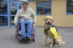 [Association Anecah : chiens d'assistance pour handicapés, à Marcy-l'Etoile]