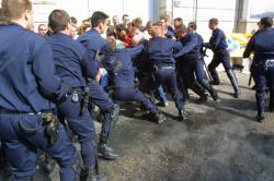 [Grève du personnel pénitentiaire dans les prisons de Lyon]