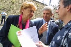 [Marylise Lebranchu, Garde des Sceaux, en visite au Centre de semi-liberté (CSL) de Lyon]