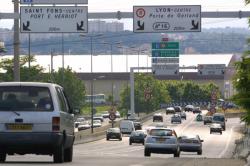 [Circulation routière dans l'agglomération lyonnaise]