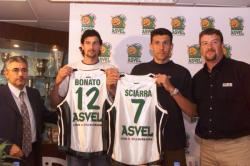 [Asvel : recrutement de Laurent Sciarra et Yann Bonato]