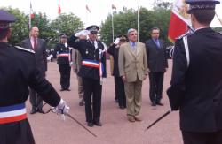 [Cérémonie de sortie de la 50e promotion de commissaires de police à Saint-Cyr-au-Mont-d'Or]