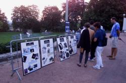 [Préparatifs de "La Nuit des étoiles" au parc de la Serisaie]