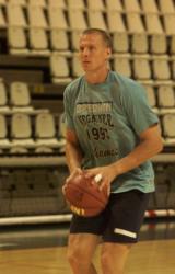 [Entrainement de la "Green Team" de l'Asvel à l'Astroballe]