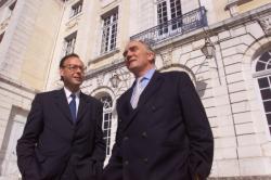 [Inauguration de la salle Pierre-Marcel Wiltzer à Belley (Ain)]