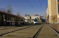 [Transports en commun lyonnais : inauguration du tramway]