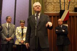 [Lionel Jospin à la mairie de Villeurbanne]