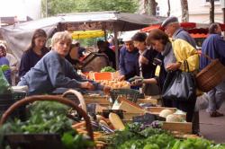 [Le marché biologique de la Croix-Rousse]