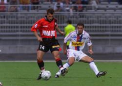 [Football : Olympique lyonnais - Rennes (2-2)]