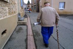 [Larajasse (Rhône) : les pensionnaires de la maison de retraite La Passerelle]