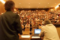 [Journée de rentrée de la dixième promotion de l'IUFM à l'école centrale de Lyon]