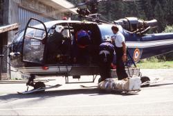 Secours héliporté en montagne