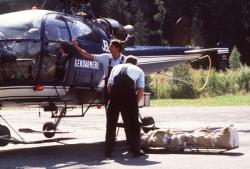 Secours héliporté en montagne