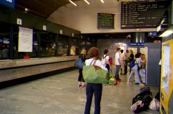 [Gare de Lyon-Perrache : grève nationale de la SNCF]