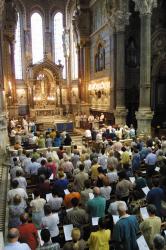 [Messe à la basilique de Fourvière]