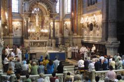 [Messe à la basilique de Fourvière]