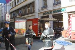 [Sapeurs-pompiers du Rhône : cellule mobile d'intervention sur les risques chimiques (CMIC)]