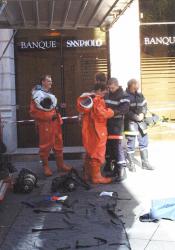 [Sapeurs-pompiers du Rhône : cellule mobile d'intervention sur les risques chimiques (CMIC)]