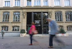 [Siège des hospices civils de Lyon, quai des Célestins, à Lyon]