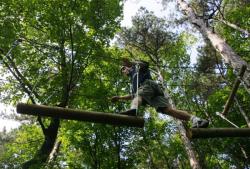 [City Aventure, parc acrobatique forestier à Sainte-Foy-lès-Lyon]