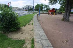 [La place Antonin Perrin et la Halle Tony Garnier]