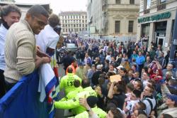 [L'Olympique lyonnais champion de France]