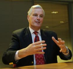 [Michel Barnier, commissaire européen à la Politique régionale]