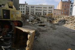 [Université Catholique de Lyon (site Carnot) : démarrage du chantier de démolition de l'ancienne caserne Bissuel]