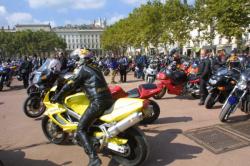 [Manifestation des motards à Lyon]