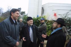 [Rassemblement devant la Grande mosquée de Lyon]