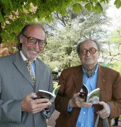 [Christian et André Mure, auteurs du guide "Lyon gourmand"]