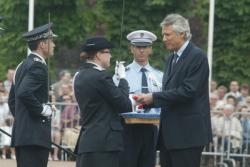 [Cérémonie de sortie de la 54e promotion de commissaires de police à Saint-Cyr-au-Mont-d'Or]